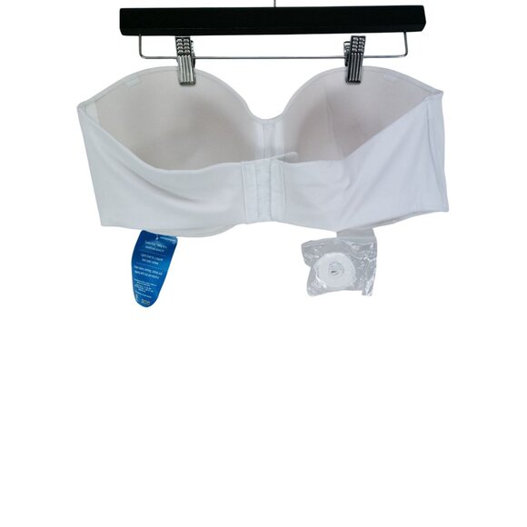 Maidenform Self Expressions 5 Way Convertible Strapless Tshirt Bra Size 40D Whit - Picture 2 of 7